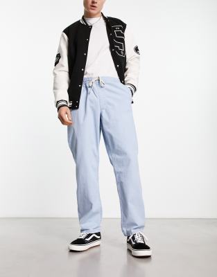 Vans Vans range denim baggy trousers in blue