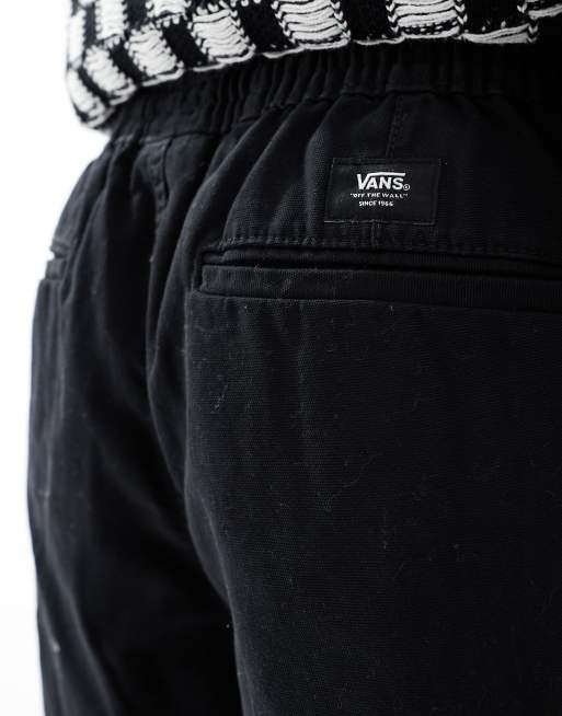 Vans - Range - Løstsiddende cargoshorts i sort, 4 af 5