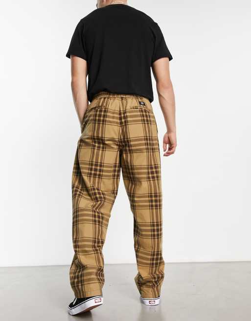 Baggy flannel online pants