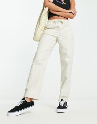 Vans range relaxed trousers in stone