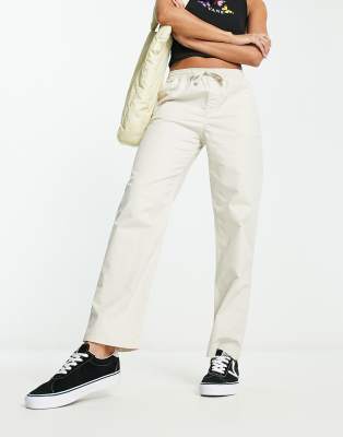 Vans Vans range relaxed trousers in stone-Neutral