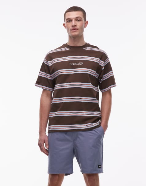 Vans - Range - Ruimvallende sportshort in blauw - view 1