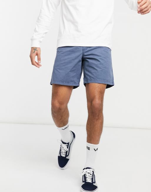 Vans Range Salt Wash shorts in navy