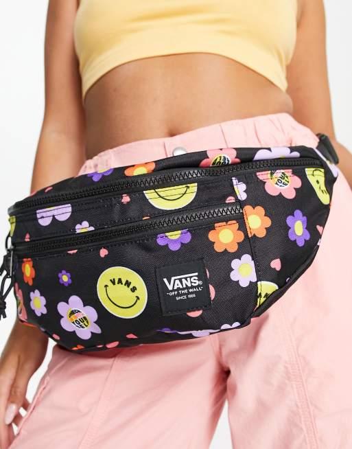 Vans Ranger patchwork bum bag in black