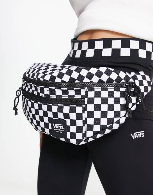 Vans Ranger Sac banane damier Noir et blanc