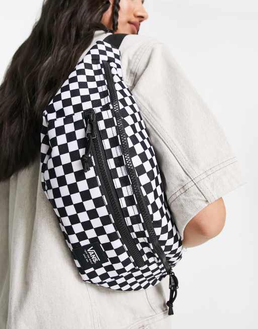 Vans Ranger Sac banane damier Noir et blanc