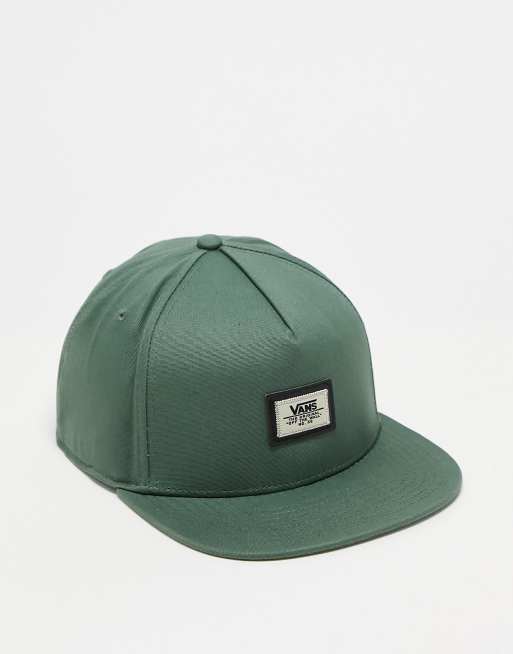 Vans Rayland snapback cap in green 