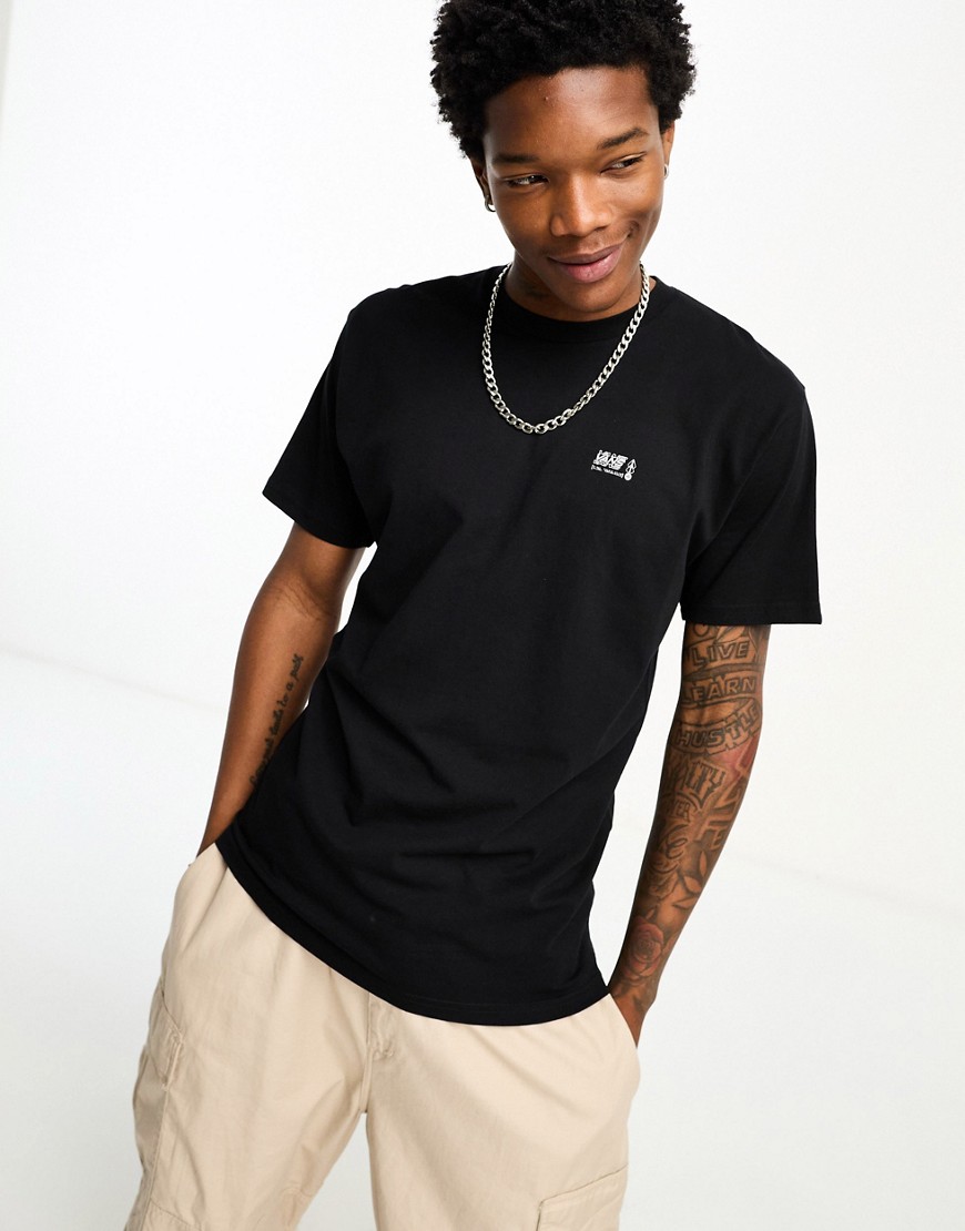 Vans read out back print t-shirt in black utility pack - Exclusive to Asos-White
