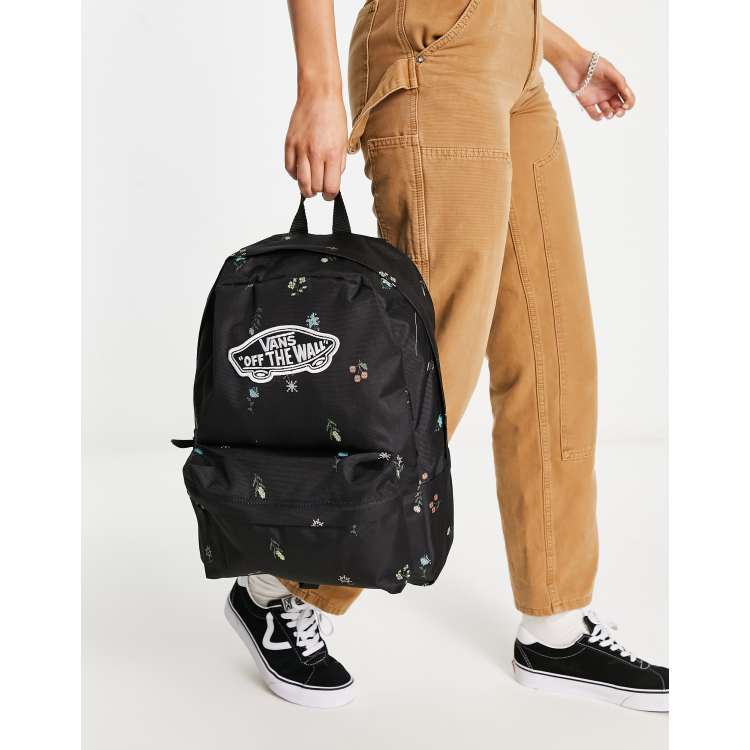 Vans floral hot sale bag