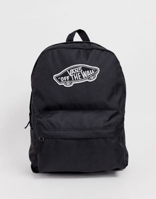 Vans Realm backpack in black | ASOS