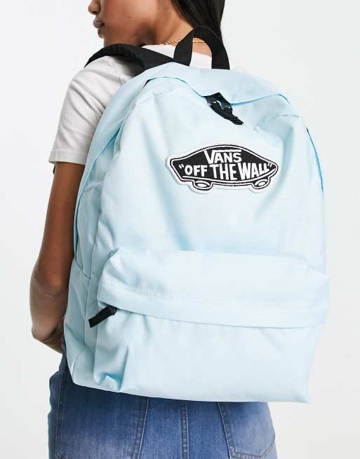 Baby blue vans backpack online