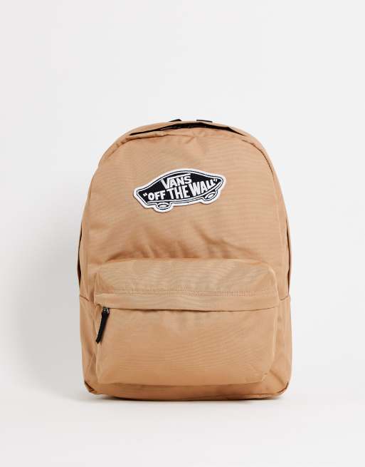 Vans backpack brown new arrivals