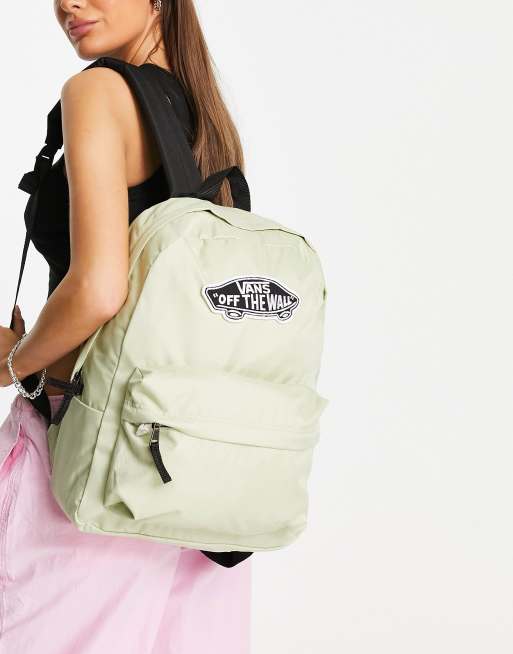 Vans Realm backpack in camel ASOS