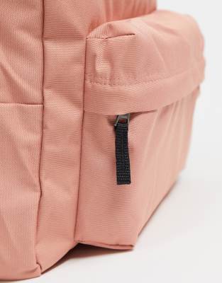 vans peach checkerboard backpack