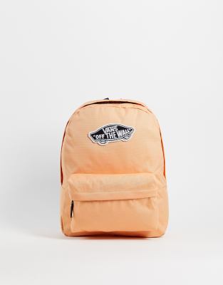 Vans Realm backpack in coral