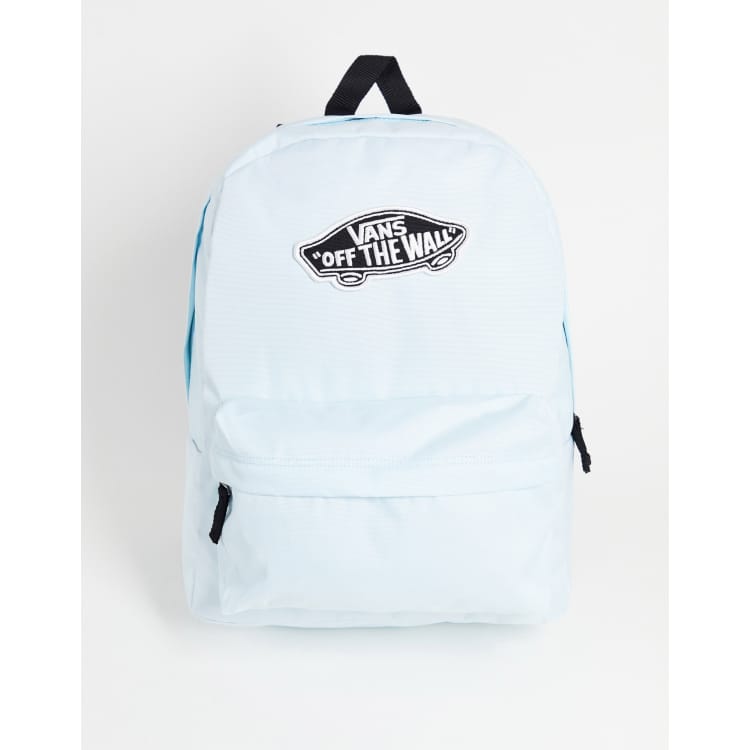 Vans Realm backpack in light blue ASOS