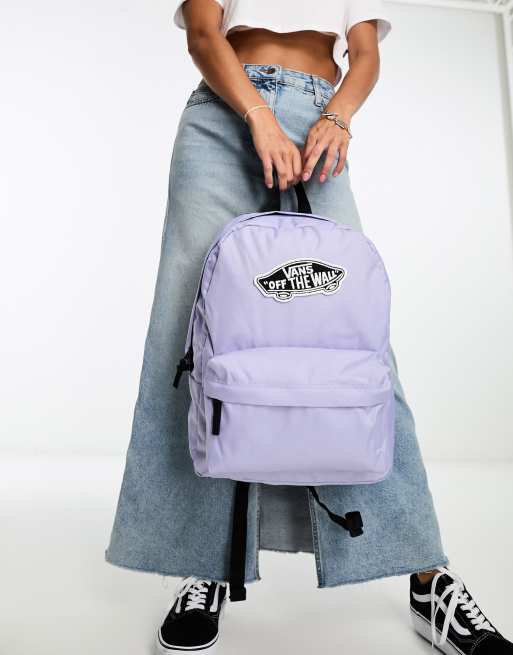 Vans realm backpack in lilac