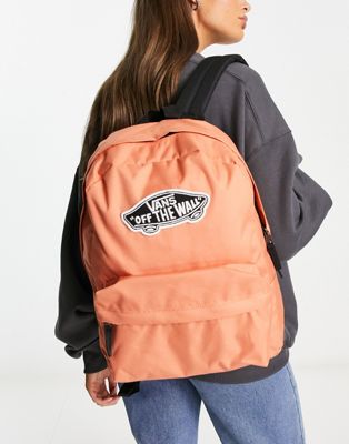 Vans Realm backpack in orange