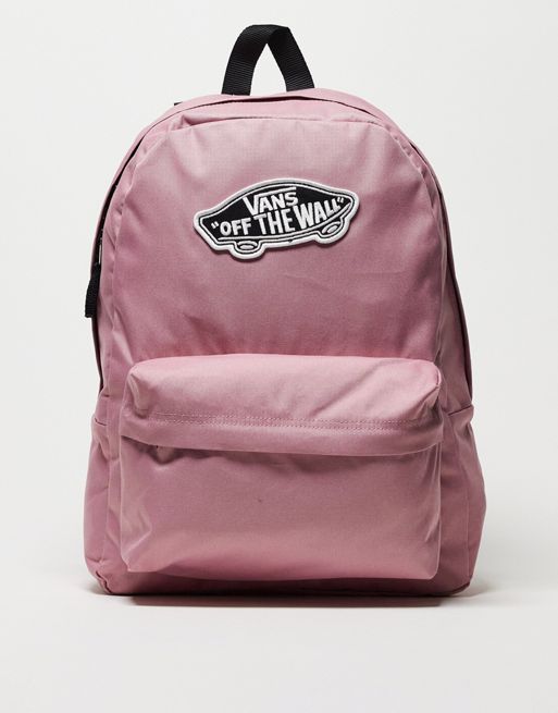 Vans Realm backpack in pink | ASOS