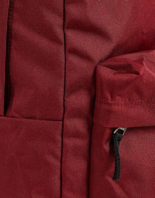 Vans Realm backpack in red ASOS