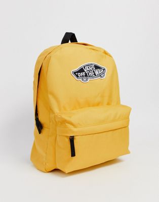yellow backpack vans