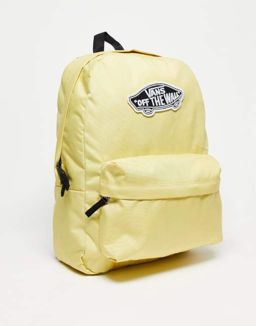 Vans rucksack shop yellow