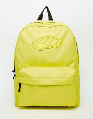 yellow vans realm backpack