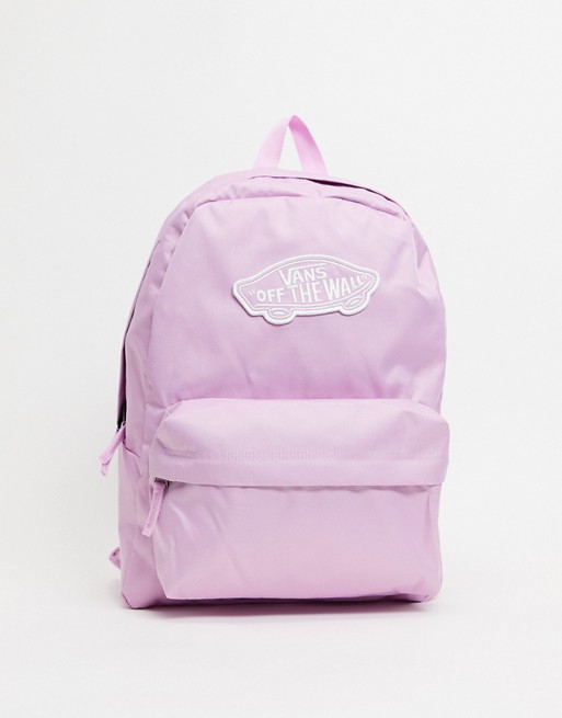 Vans Realm Classic backpack in pink