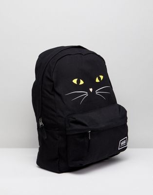Vans Realm Classic Backpack With Cat Print | ASOS