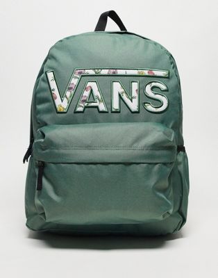 Vans Realm Flying V backpack in green