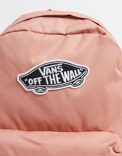 Vans realm hotsell backpack pink