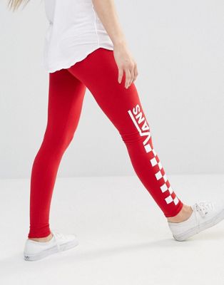leggings with red vans