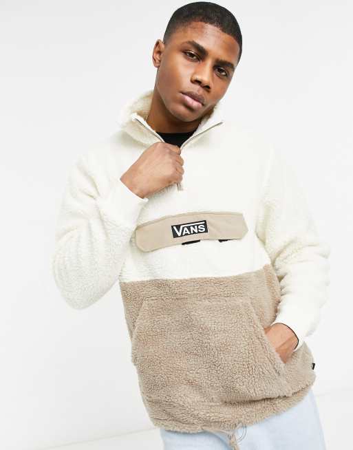 Vans redmond 2024 zip sherpa sweater