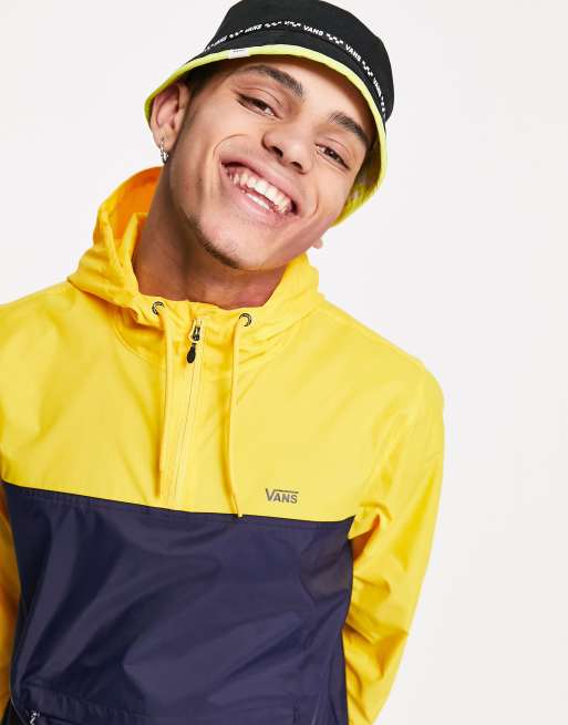 Vans Redwood Anorak in Blau und Gelb ASOS