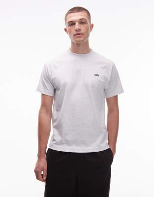 Vans - Regular-Fit-T-Shirt in Hellgrau mit Logo links an der Brust