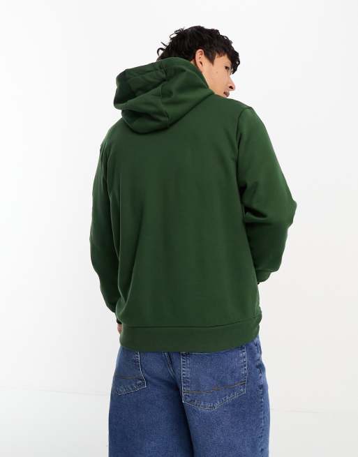 Vans relaxed fit box logo hoodie in green, 3 of 4