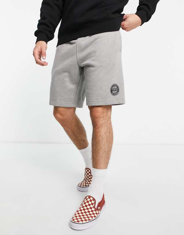 Vans relaxed fit shorts wth drawstring in gray