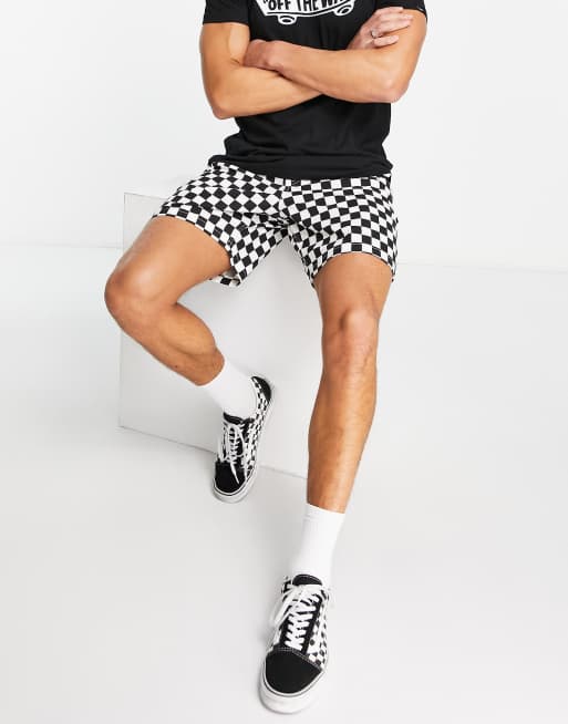 Checkered shorts outlet