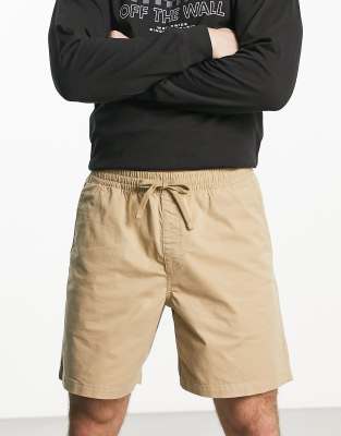 Vans Relaxed Shorts In Khaki-green