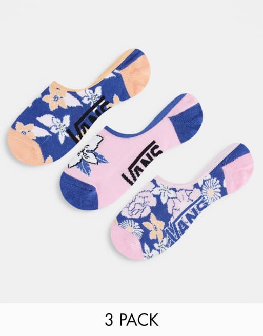 Vans - Retro Floran Canoodle - Pakke med 3 par multifarvede sokker