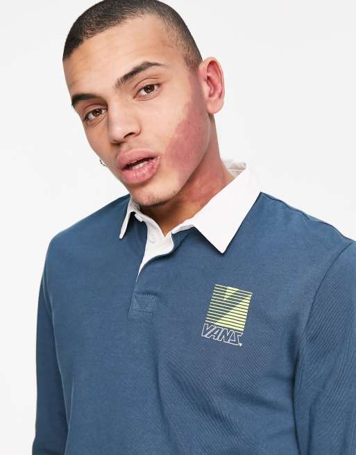 Vans polo 2025 long sleeve