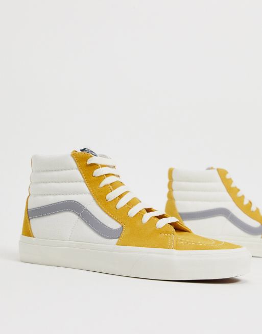 Vans Retro Sport SK8-Hi sneakers in gold/cream