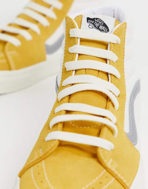 Vans mid deals tops gold