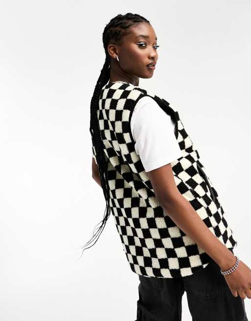 Vans checkered 2025 crop top