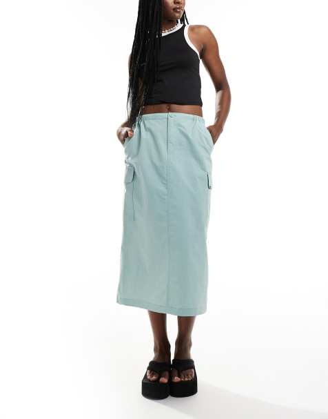 Vans - Riley - Jupe parachute cargo - Vert sauge - view 1