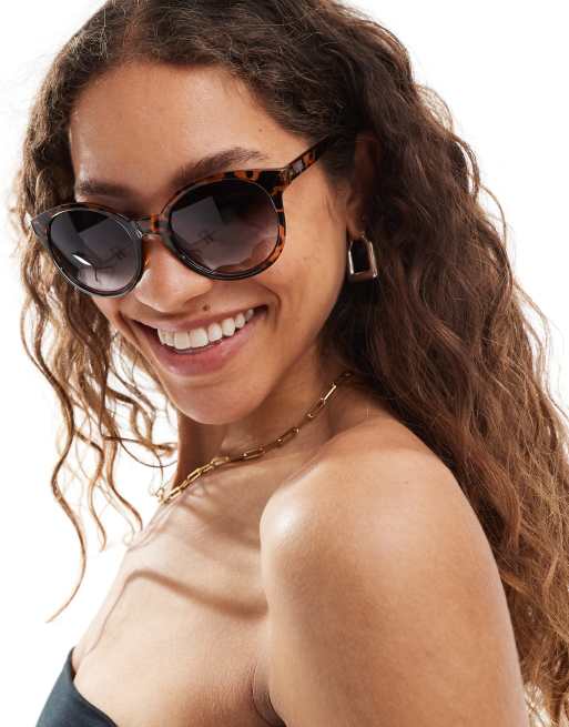 Vans - Rise and Shine - Zonnebril in bruine tortoiseprint