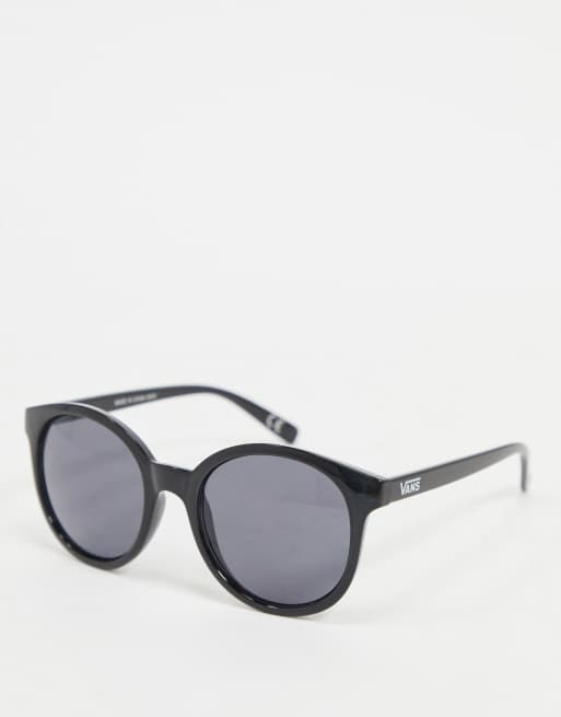 Vans Rise And sunglasses in black and smoke lens 