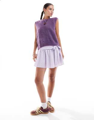 Roger - Pull sans manches  rayures - Vans - Modalova
