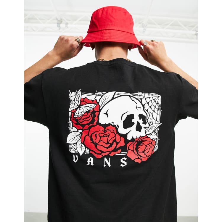 Vans sweatshirt with roses sale