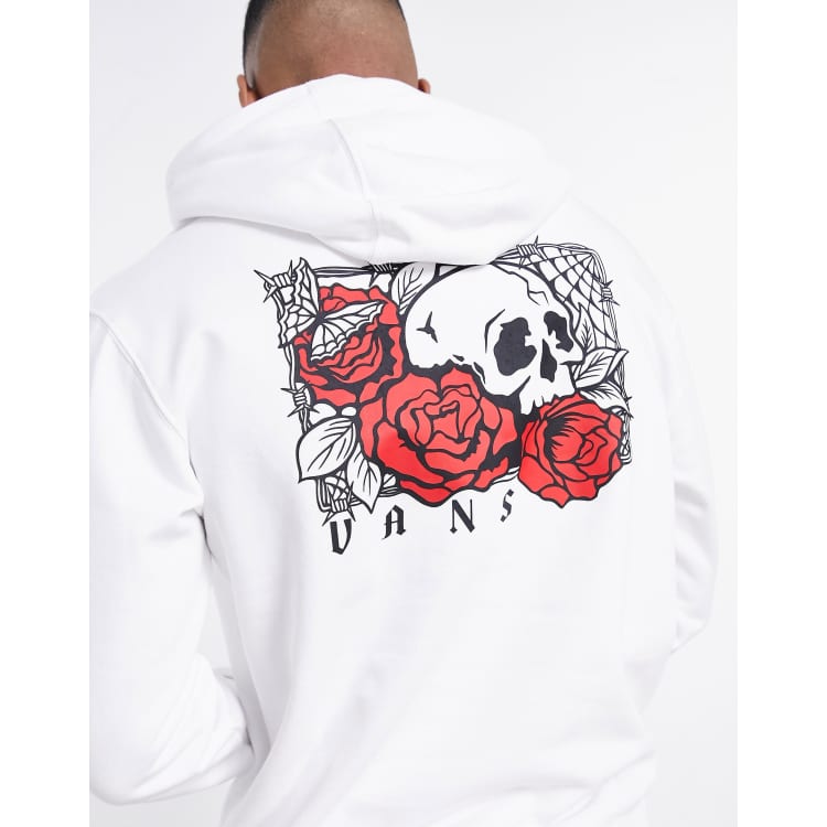 Vans hoodie outlet with roses